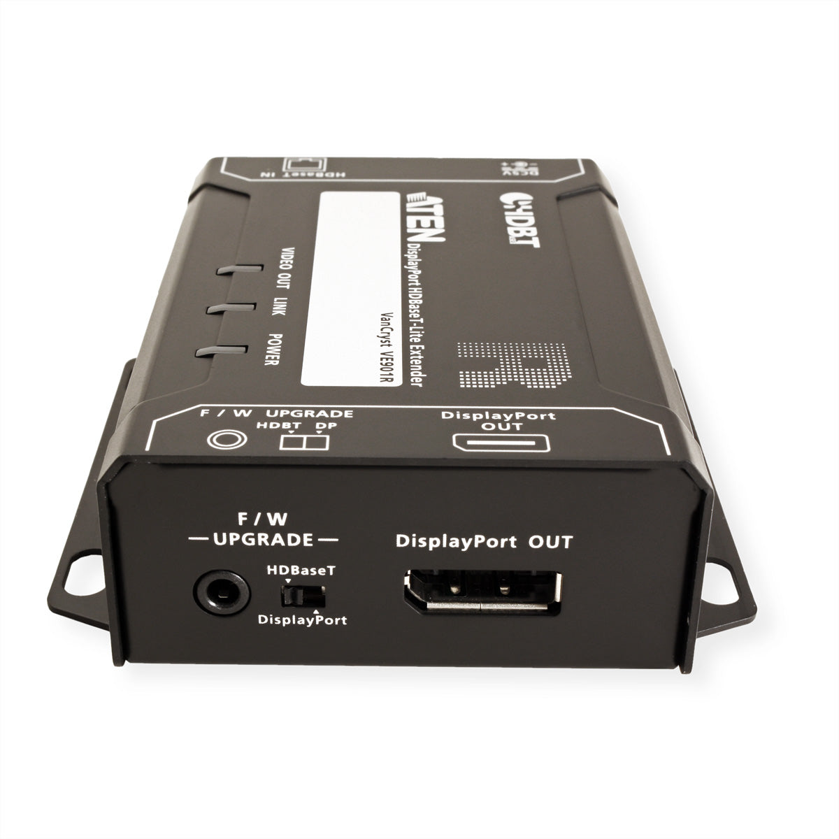 ATEN VE901 – DisplayPort HDBaseT-Lite Extender-Set, über Cat6/Cat6a, 4K@30 Hz, 70 m, HDCP