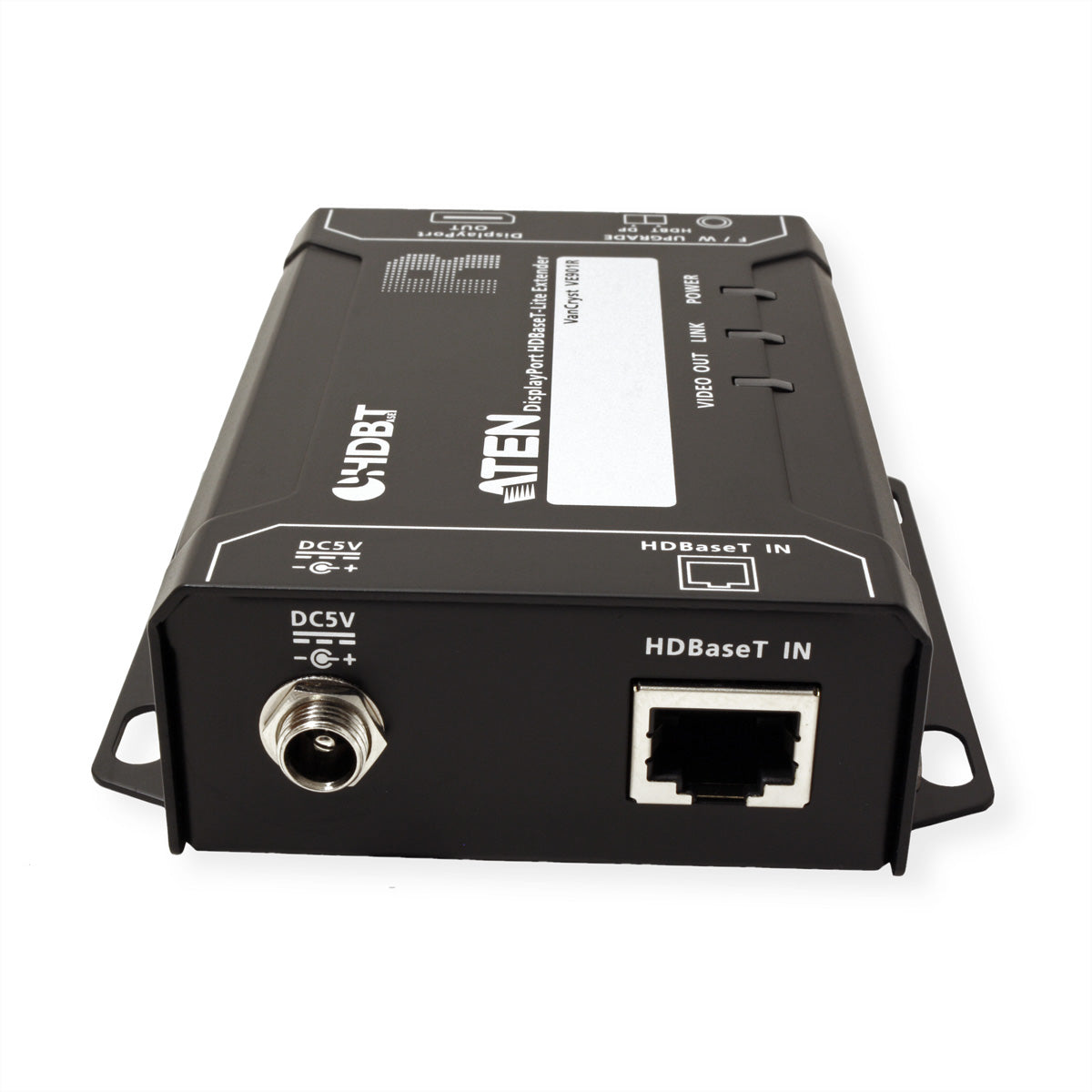 ATEN VE901 – DisplayPort HDBaseT-Lite Extender-Set, über Cat6/Cat6a, 4K@30 Hz, 70 m, HDCP