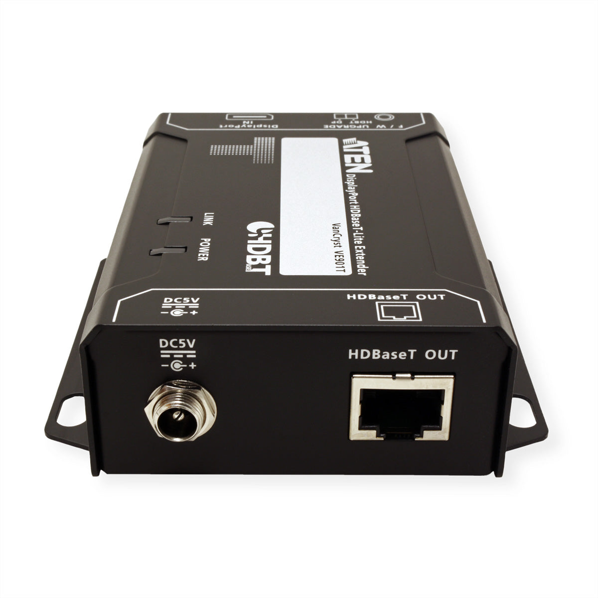 ATEN VE901 – DisplayPort HDBaseT-Lite Extender-Set, über Cat6/Cat6a, 4K@30 Hz, 70 m, HDCP