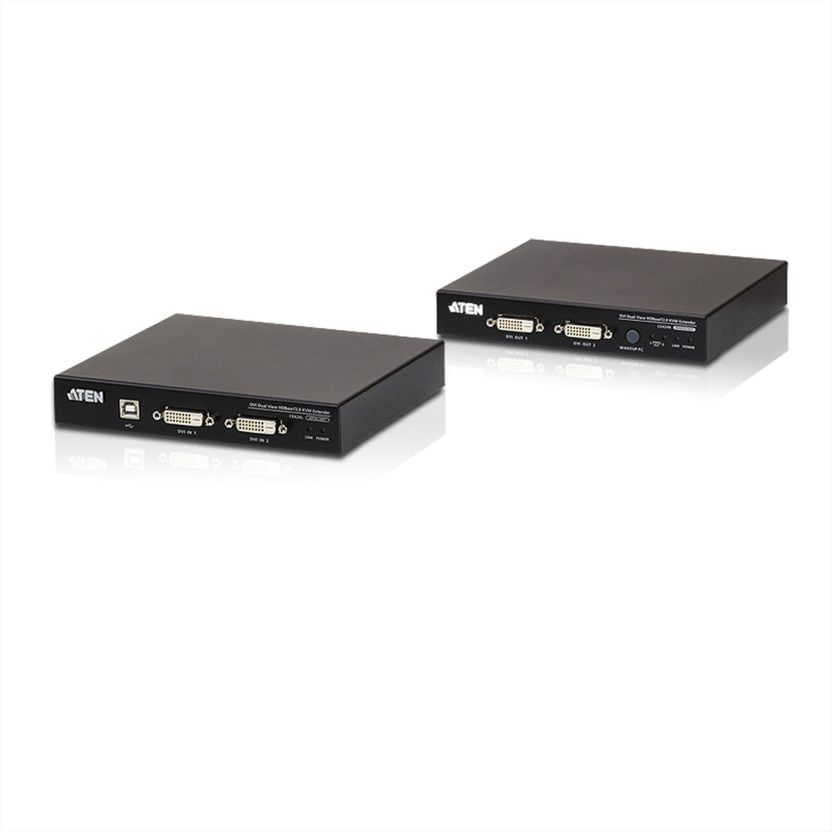 ATEN CE624 – KVM-Extender (DVI/USB/Audio), 150 m, Cat5e/Cat6/Cat6a
