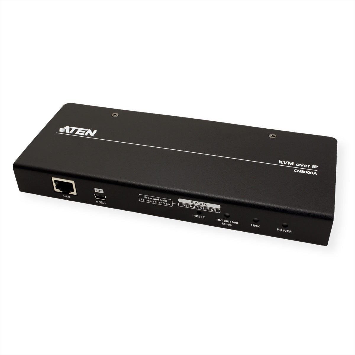 ATEN CN8000A – 1-Port Cat 5e/6 KVM-over-IP Switch, VGA – 1920 × 1200/60 Hz, USB 2.0 (virtuelle Medien)