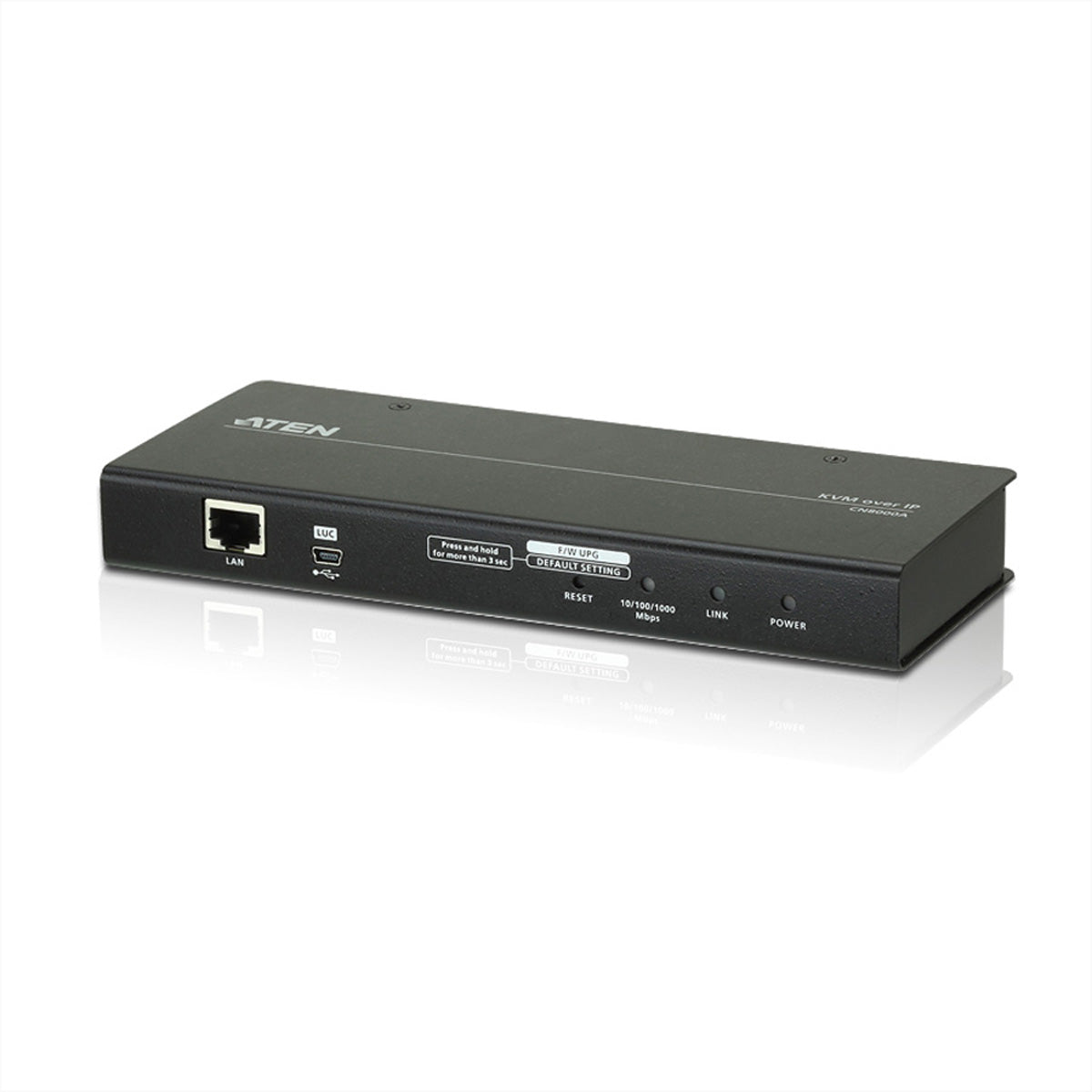 ATEN CN8000A – 1-Port Cat 5e/6 KVM-over-IP Switch, VGA – 1920 × 1200/60 Hz, USB 2.0 (virtuelle Medien)