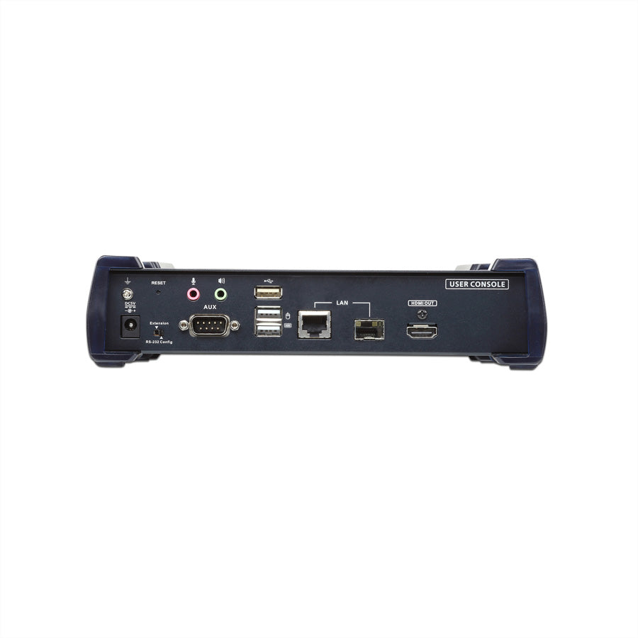 ATEN KE8950R – HDMI KVM-Empfänger (über IP), 4K@30 Hz, 1 Gbit/s SFP, USB, HDCP 1.4, Schwarz