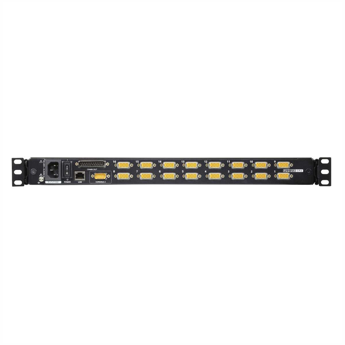 ATEN CL5716iM – KVM-Switch – 16-Port, VGA – 1920 × 1200 @ 60 Hz