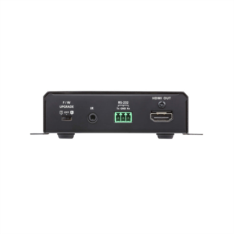 ATEN VE1812R – HDBaseT HDMI Empfänger über Cat6a, 1× HDMI Ausgang, 4K@30 Hz, 100 m, POH, RS-232, IR, HDCP, Schwarz