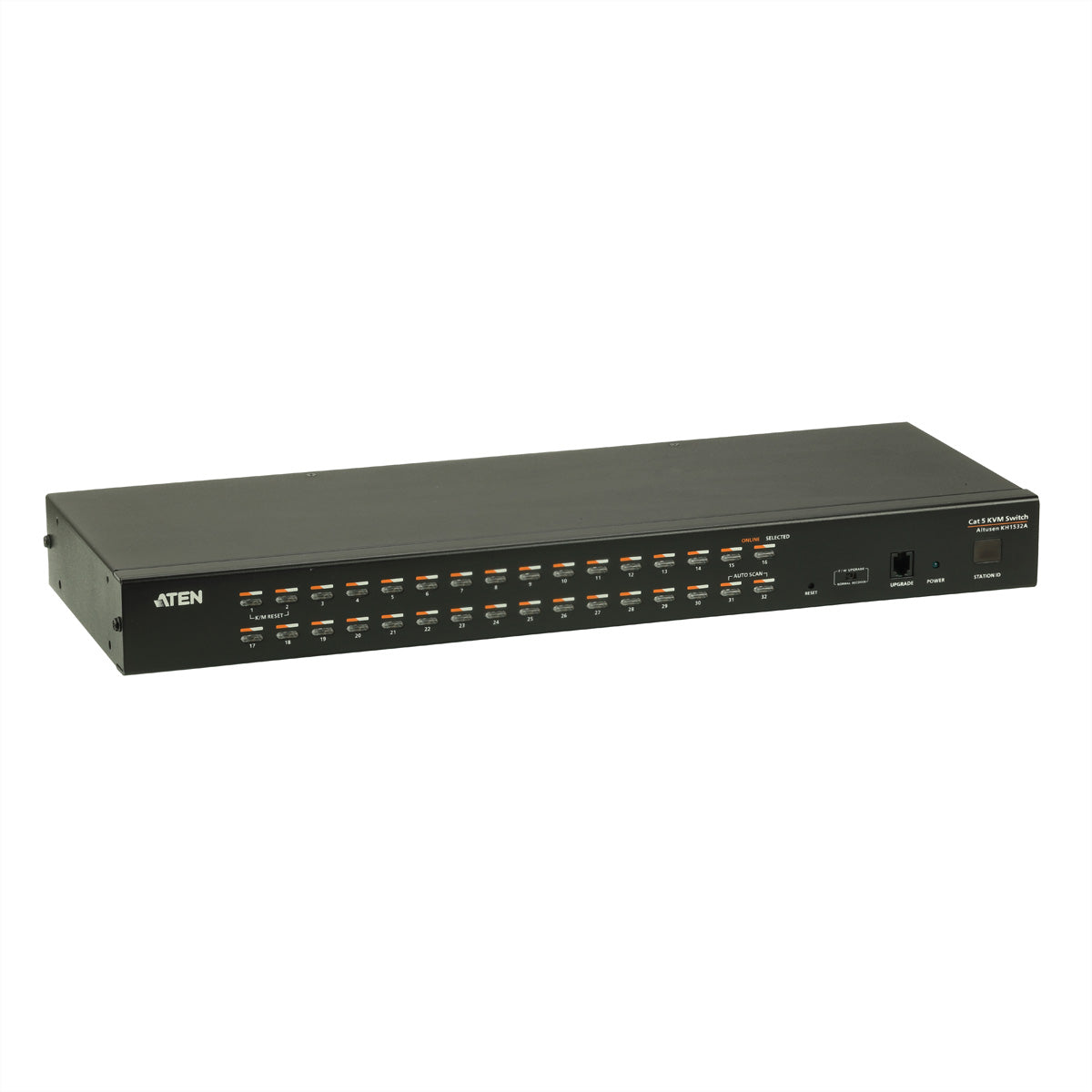 ATEN KH1532A KVM-Switch – VGA, 2× USB-A, 32× RJ45, für PC/Mac/Sun