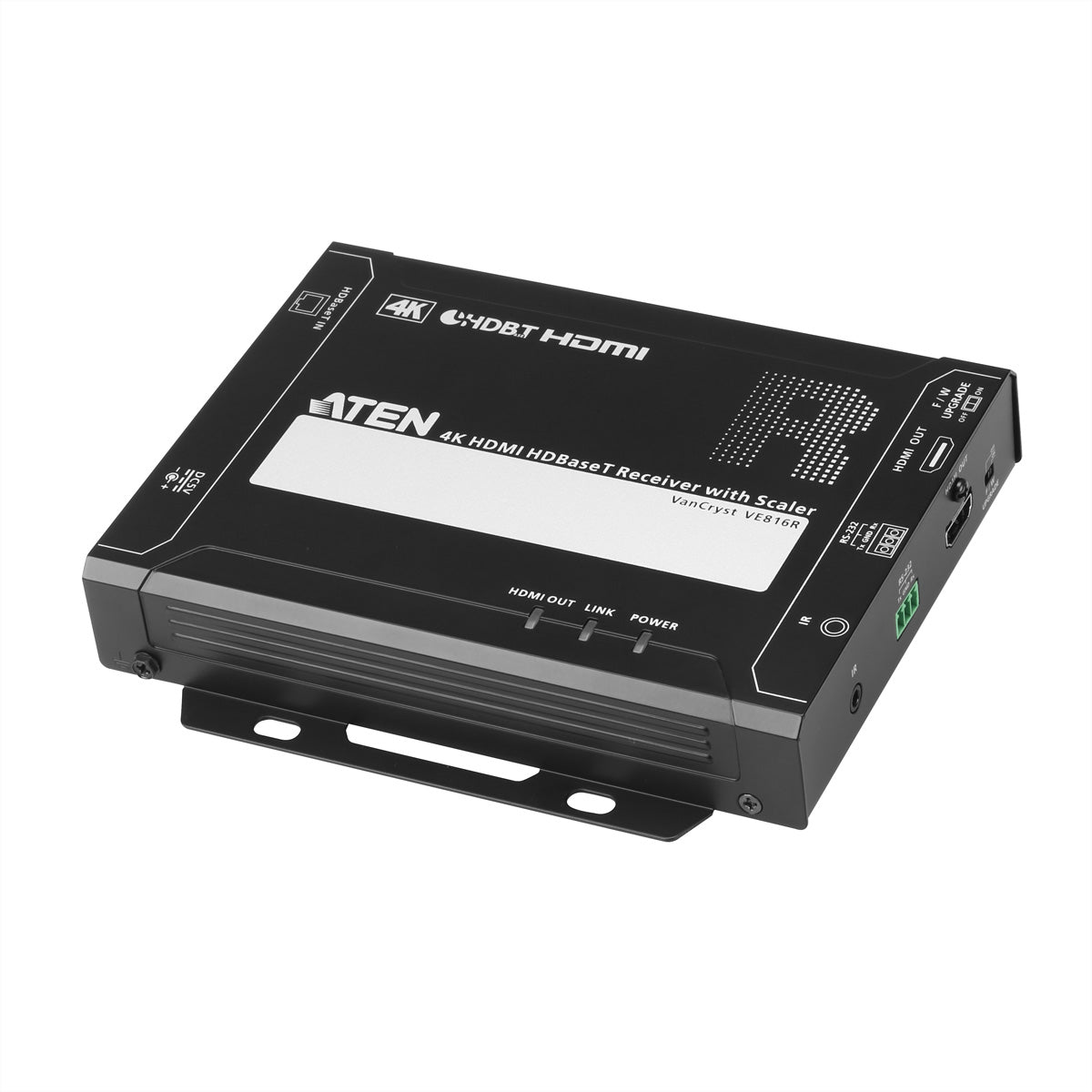 ATEN VE816R – HDBaseT-Receiver, 4K@30 Hz, 100 m/150 m (1080p), HDCP 2.2, für ATEN HDBaseT-Matrix