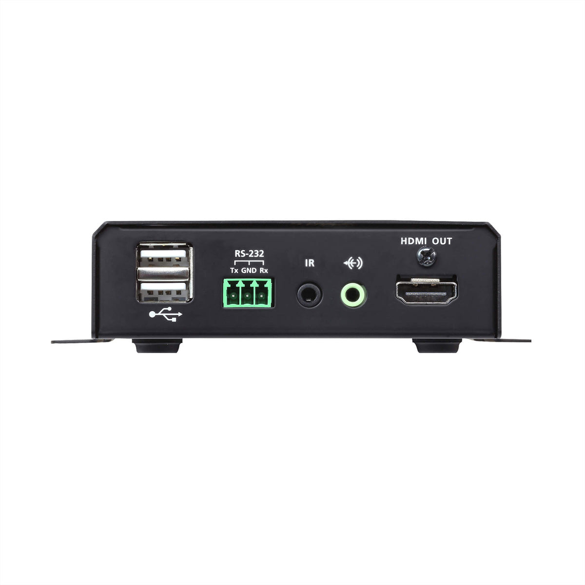 ATEN VE8900R – HDMI over IP Empfänger, 1× HDMI Out, 1080p, 100 m, Scaler, HDCP, RS-232/IR, Schwarz