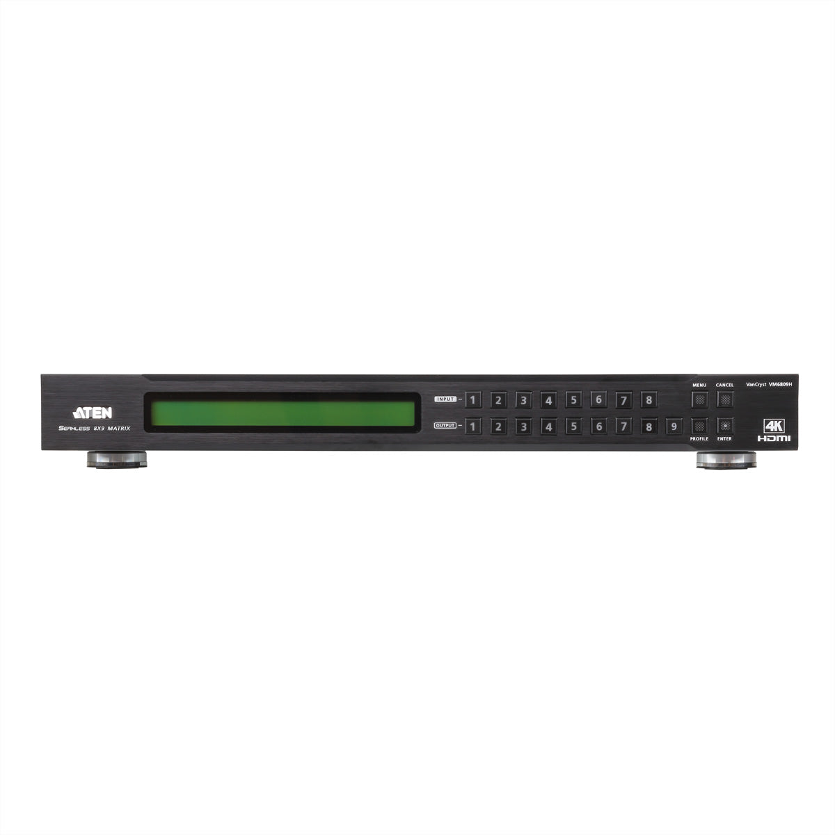 ATEN VM6809H – 8×9 HDMI-Matrix, 4K60, HDMI 2.0, RS-232/Ethernet