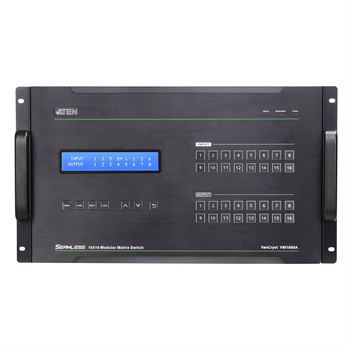 ATEN VM1600A – 16×16 HDMI-Matrix, 4K60, RS-232, Ethernet