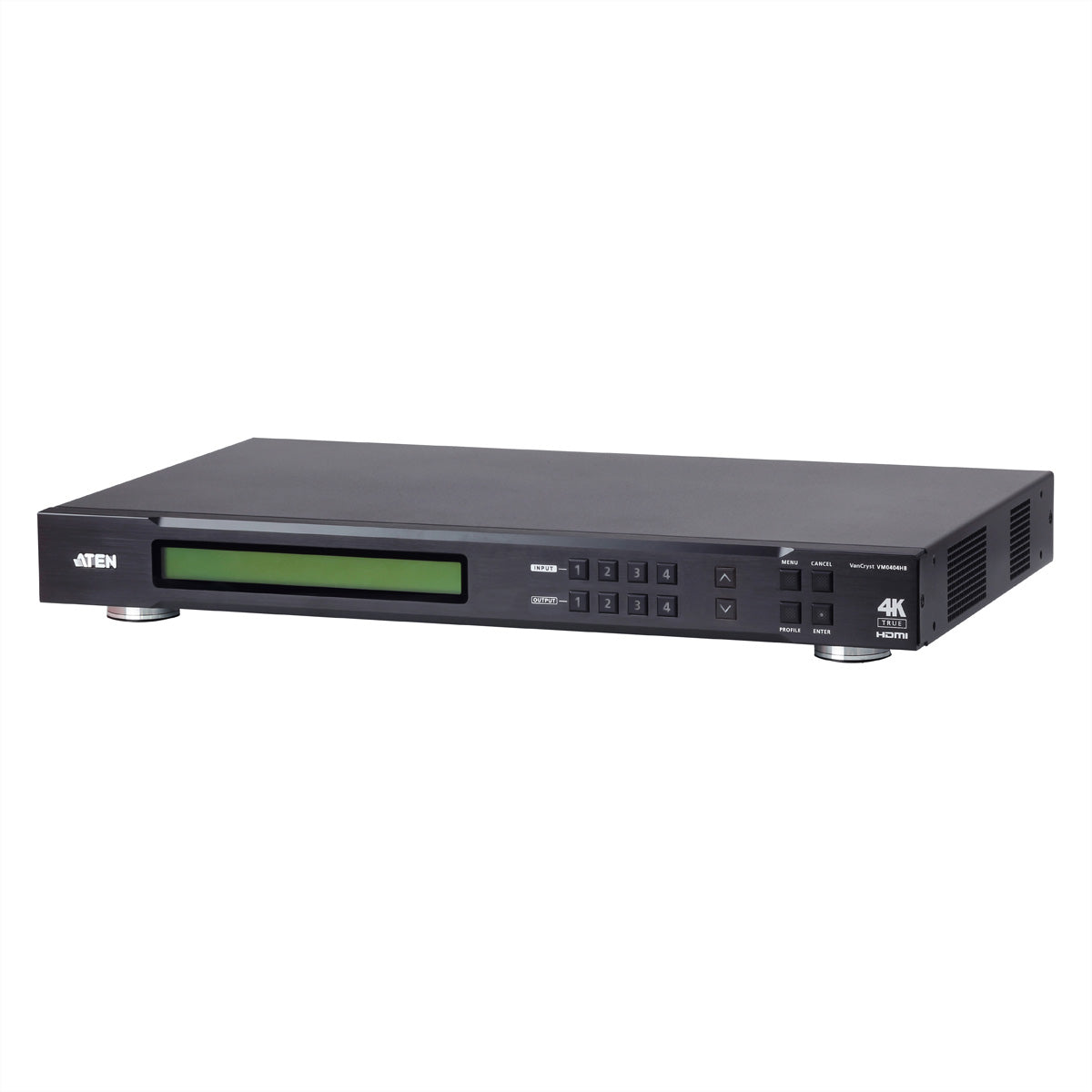 ATEN VM0404HB – HDMI Matrix Switch, Matrix 4×4, 4K@60 Hz, 15 m, HDR, HDCP 2.2, RS‑232/IR, Scaler