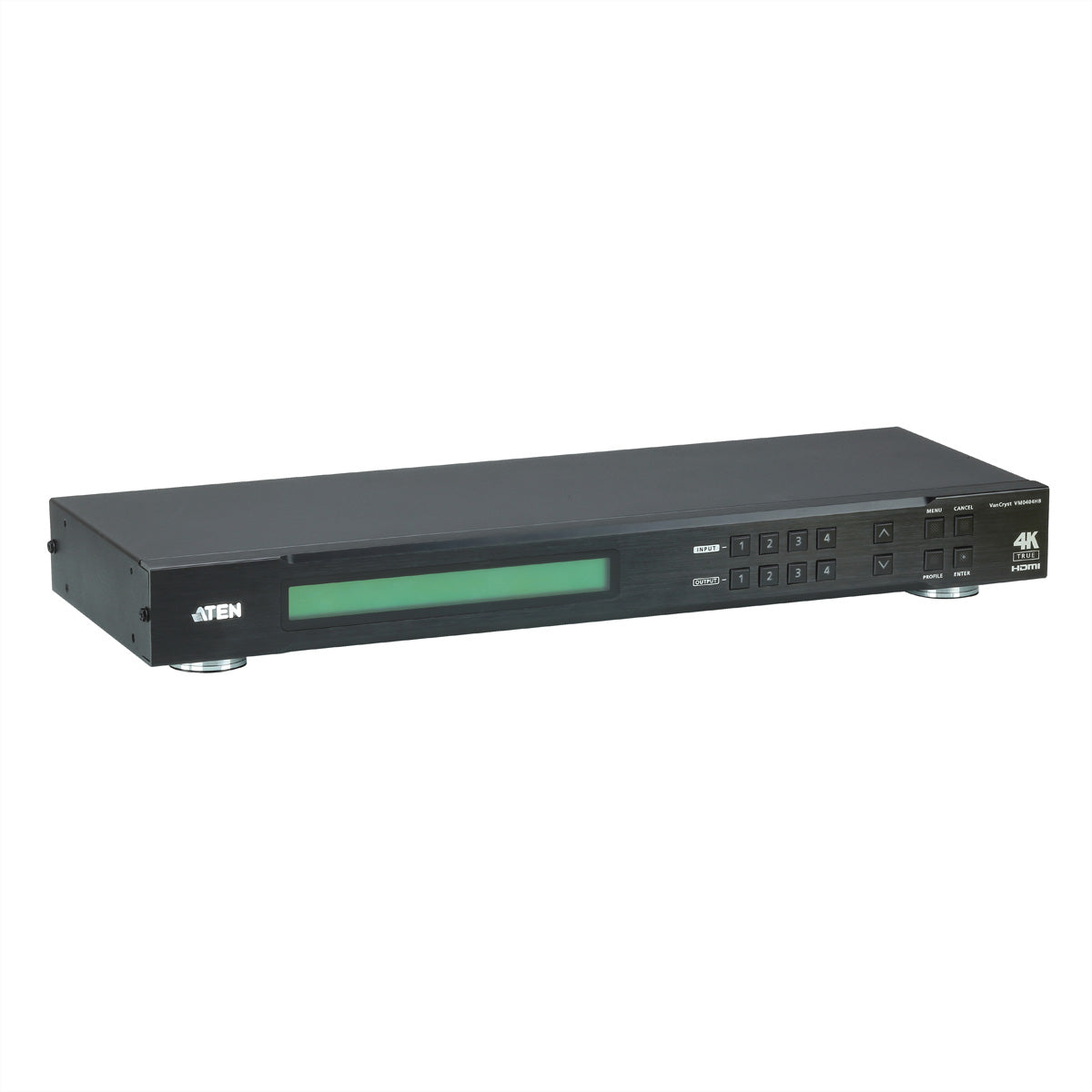 ATEN VM0404HB – HDMI Matrix Switch, Matrix 4×4, 4K@60 Hz, 15 m, HDR, HDCP 2.2, RS‑232/IR, Scaler