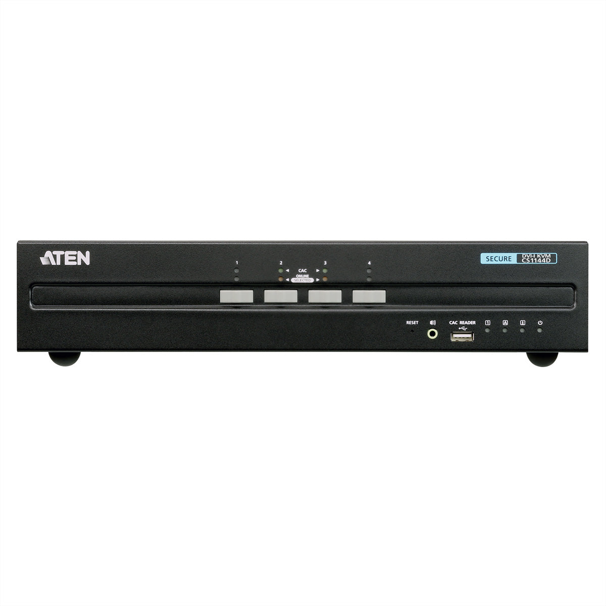 ATEN CS1144D KVM-Switch – DVI-I (4K), 2× USB-A