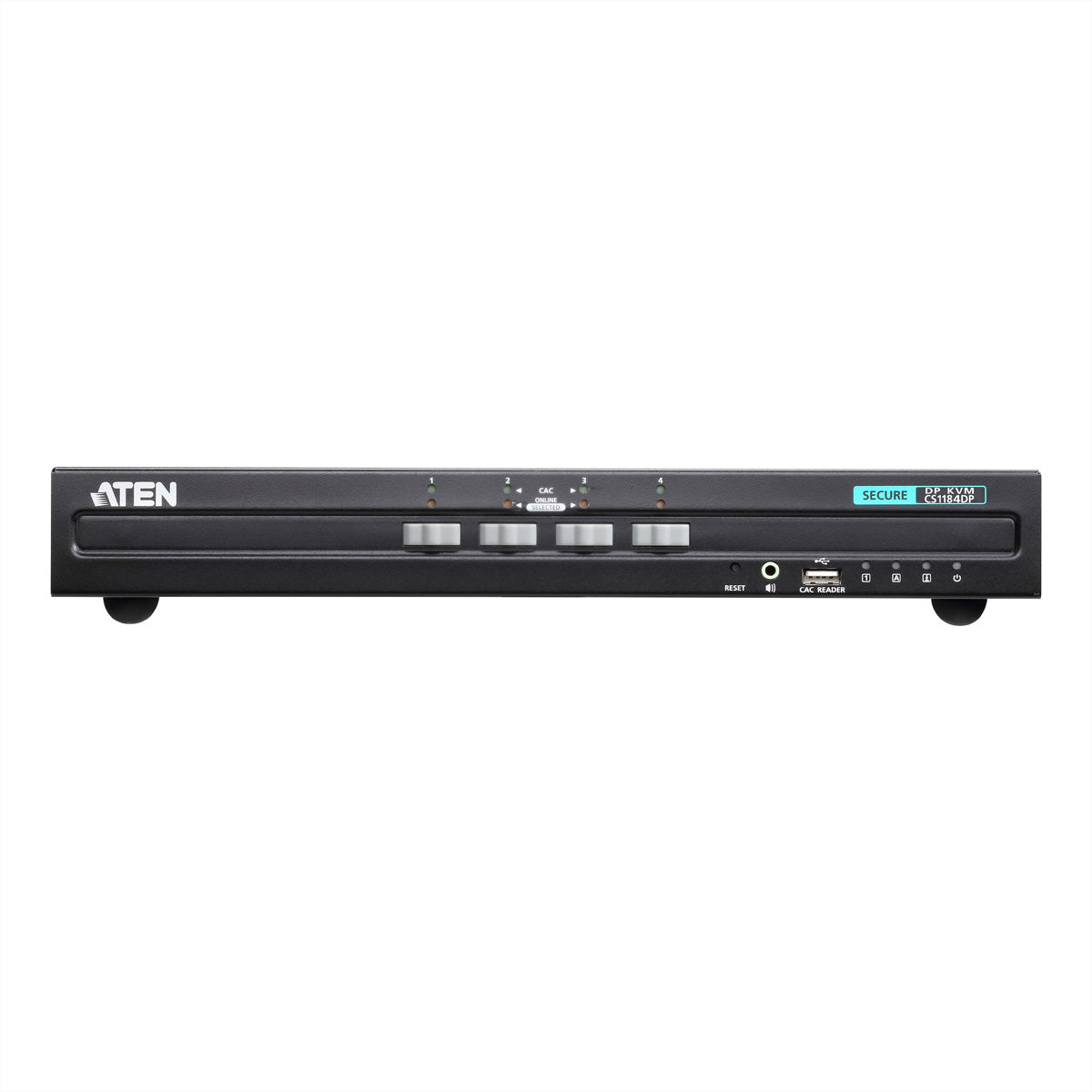 ATEN CS1184DP – KVM-Switch – 4-Port, DP – 3840 × 2160 @ 30 Hz, Audio