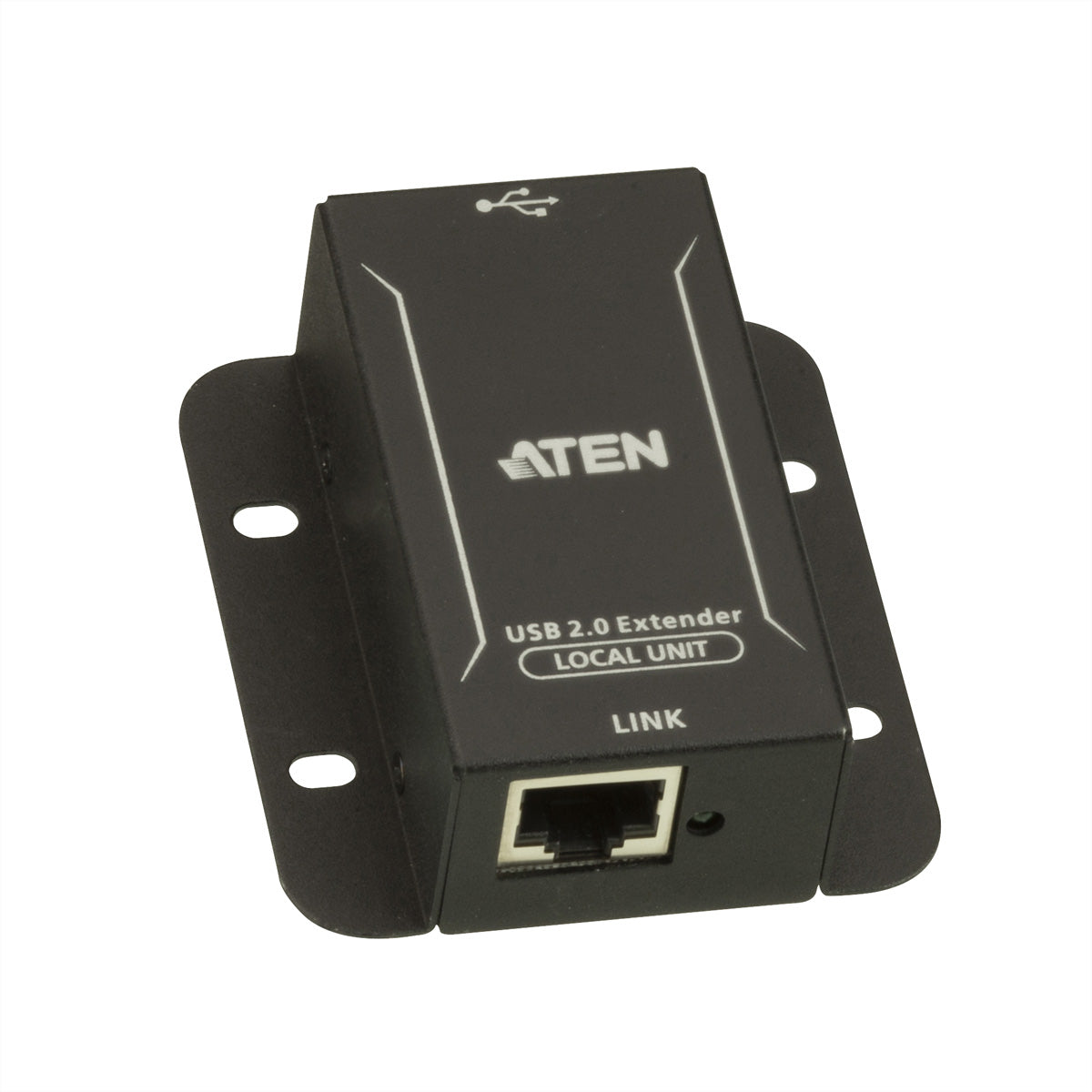 ATEN UCE3250 USB-Verlängerung USB-A zu USB-A – 4× USB 2.0 (480 Mbit/s), bis 50 m, Netzteil – Schwarz