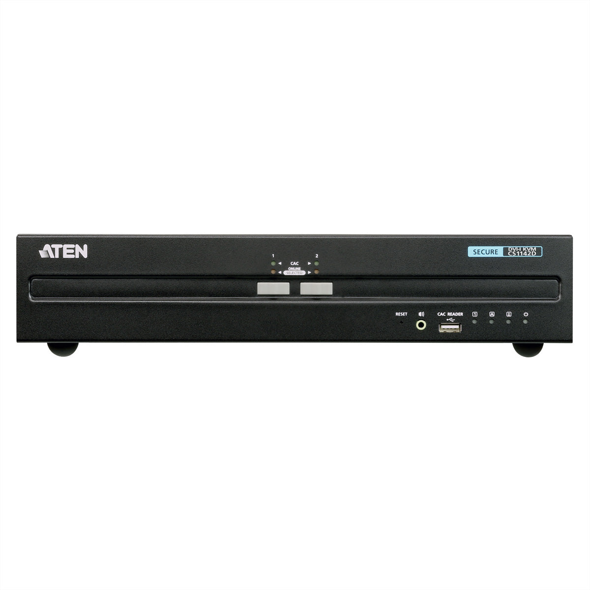 ATEN CS1142D – KVM-Switch – 2-Port, DVI – 3840 × 2160 @ 30 Hz, Audio