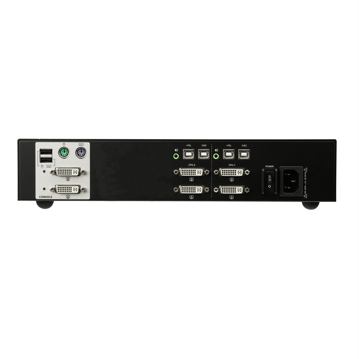 ATEN CS1142D – KVM-Switch – 2-Port, DVI – 3840 × 2160 @ 30 Hz, Audio