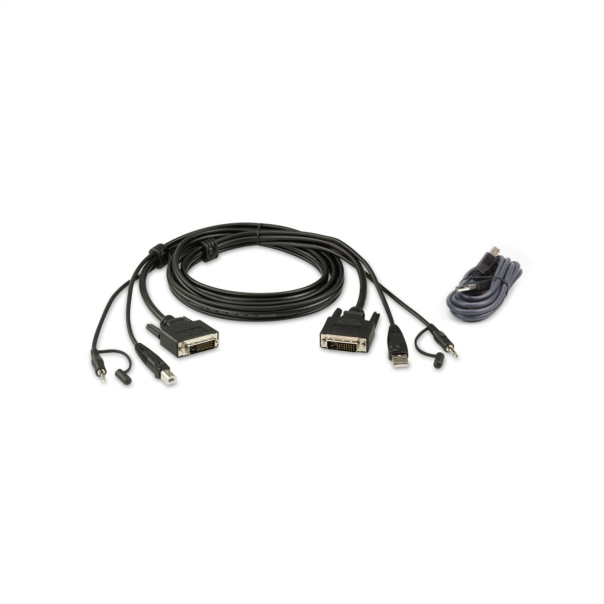 ATEN KVM-Kabelsatz (DVI-D, USB, 3,5 mm) – 1,8 m
