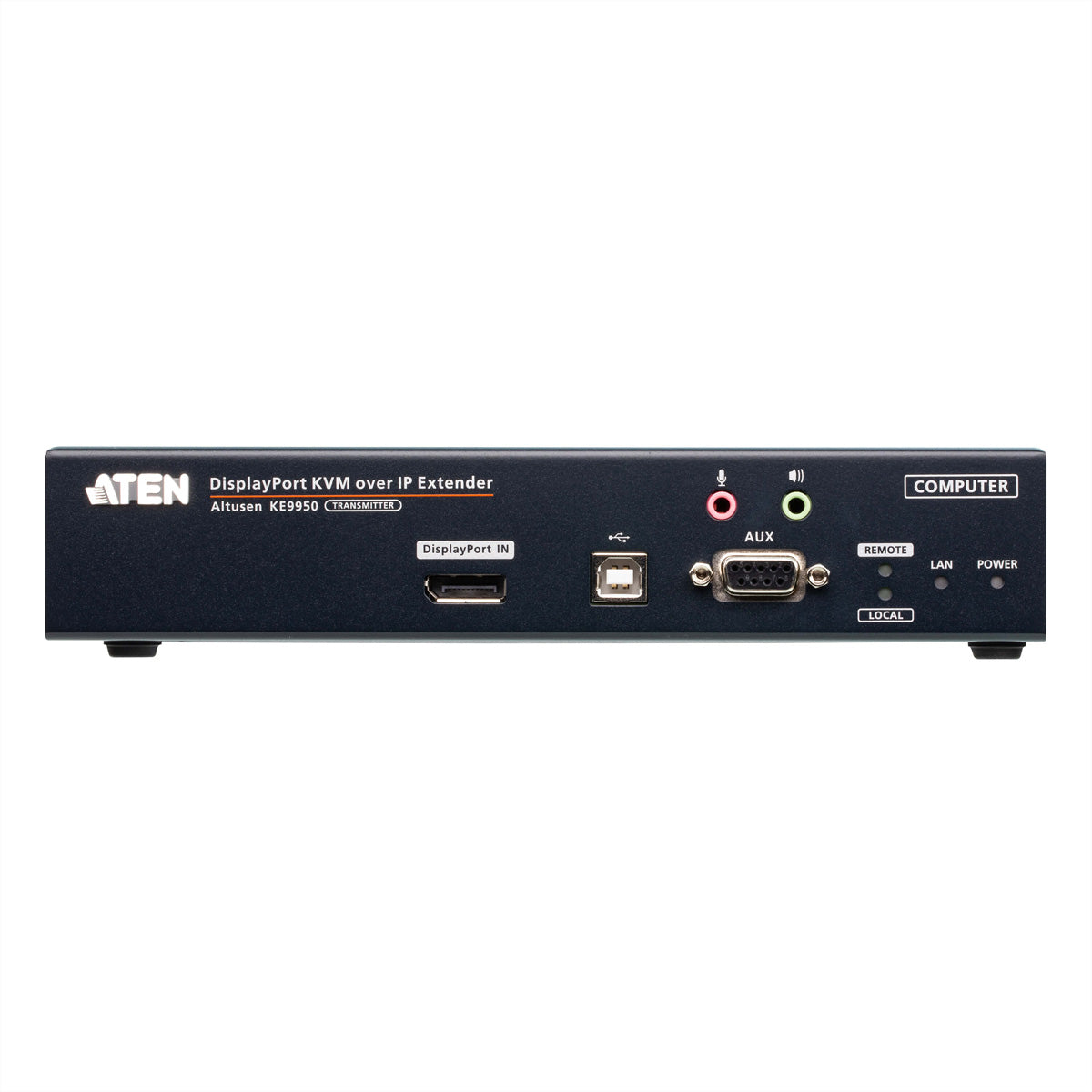 ATEN KE9950T – DP KVM über IP Transmitter, 1× DP, 4K@30 Hz, 10 km, Audio, RS-232