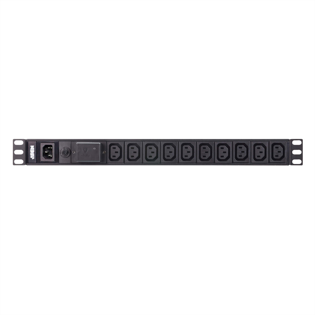ATEN PE0110S – Rack-PDU Basic, 10× IEC C13, 10 A, 1U horizontal, 2,4 kW