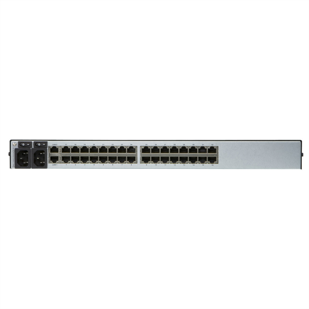 ATEN SN0132CO – Serieller Konsolen-Server – 32×RJ-45, Dual-Strom/Dual-LAN, 1U, Schwarz