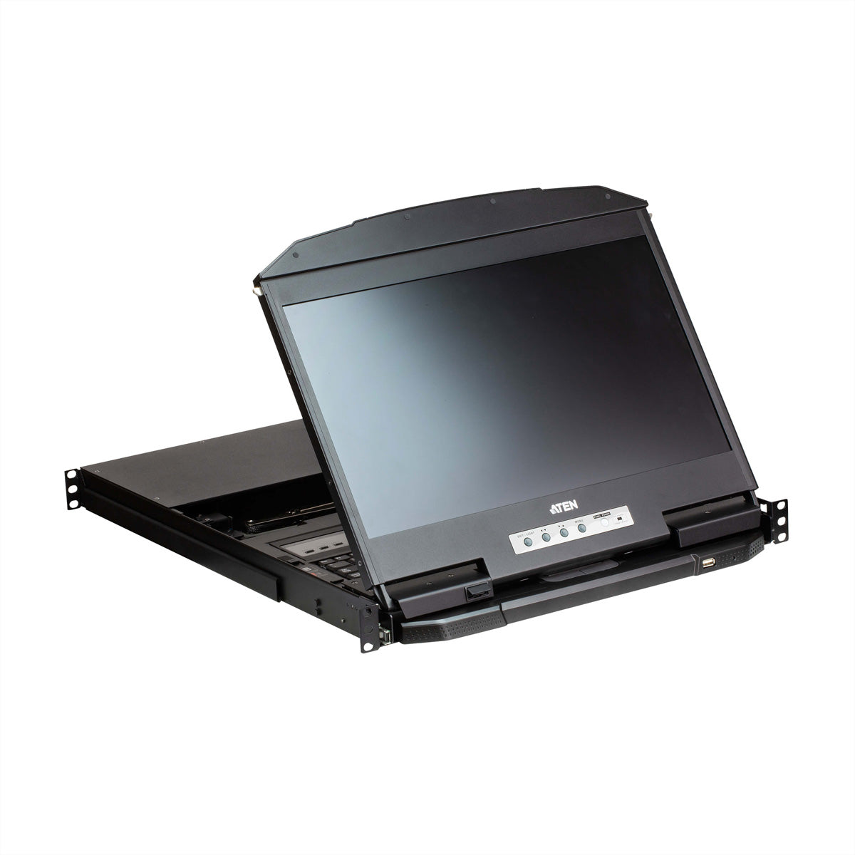 ATEN CL3884NW – KVM-Konsole (1U) – 18,5", 1920 × 1200, HDMI, USB