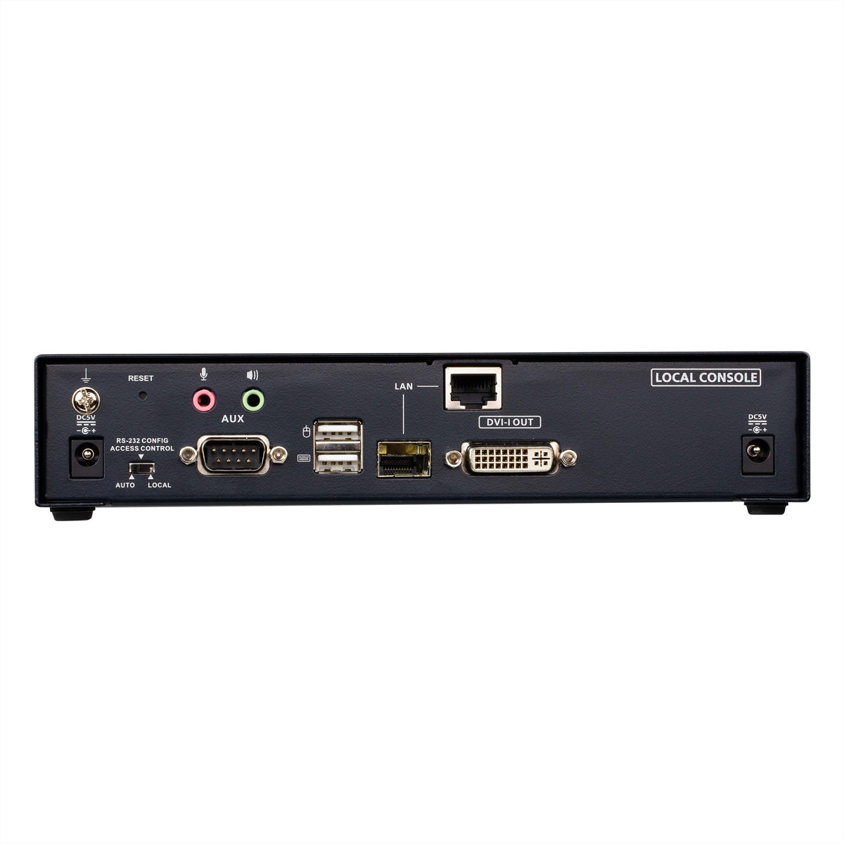 ATEN KE6900AT – DVI KVM über IP Sender, 1× DVI-I, 2× USB-A, 1× RJ-45, 1× SFP, 1920 × 1200@60 Hz, bis zu 10 k