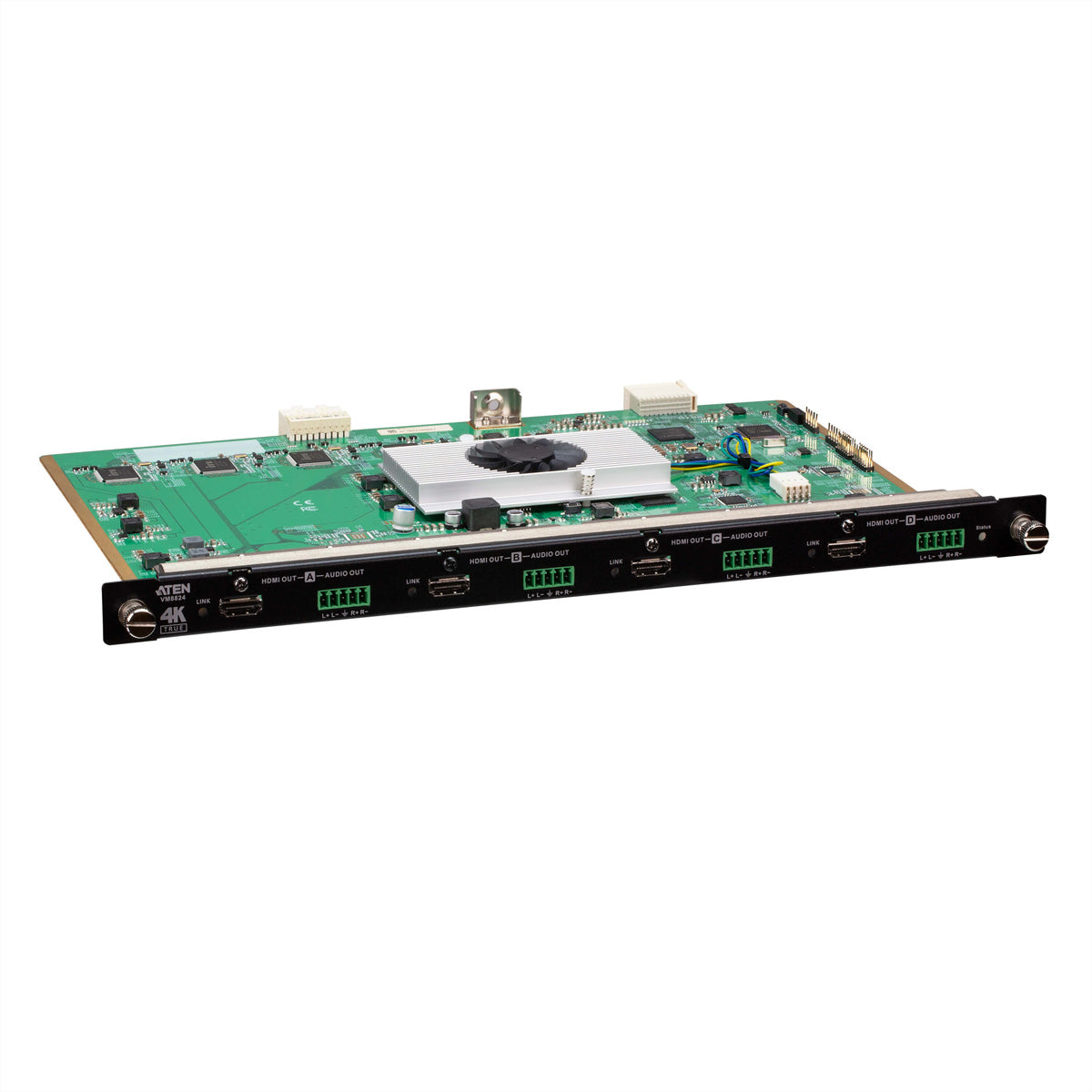 ATEN VM8824 – HDMI-Ausgabekarte, 4× HDMI Out, 4K@60 Hz, Skalierer, für VM3250/VM0404HB/VM0808HB
