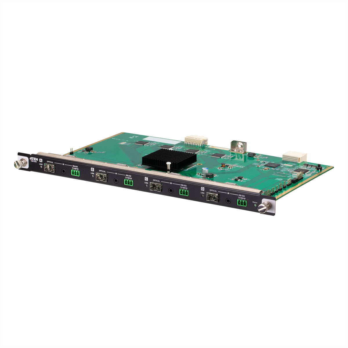 ATEN VM7584K2 – HDMI Eingabekarte, über Glasfaser (SFP+), 4× HDMI In, 4K@60 Hz, 10 km, HDCP 2.2