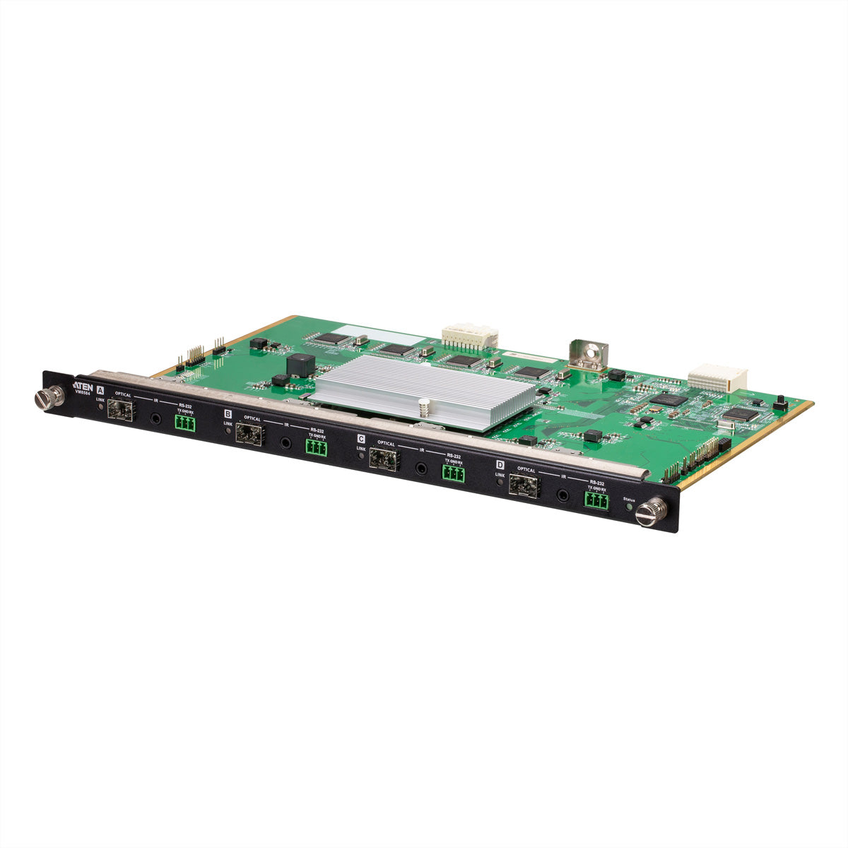 ATEN VM8584K2 – 4-Port Ausgabekarte, über Glasfaser, 4K@60 Hz, 10 km, IR/RS-232, für VM3250/VM3200/VM1600A