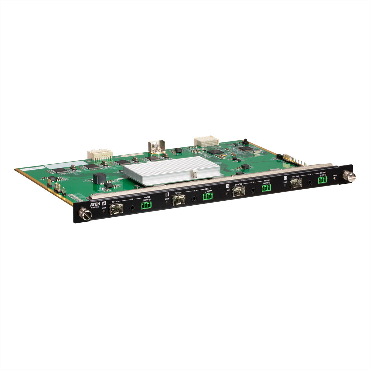 ATEN VM8584K2 – 4-Port Ausgabekarte, über Glasfaser, 4K@60 Hz, 10 km, IR/RS-232, für VM3250/VM3200/VM1600A