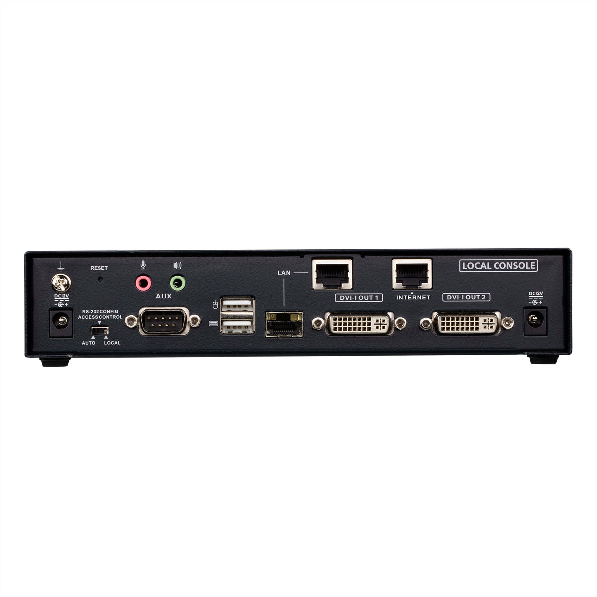 ATEN KE6940AIT – DVI-I Dual-Display KVM over IP Sender, 2× DVI-I, 1920 × 1200@60 Hz, Netzwerk-Failover