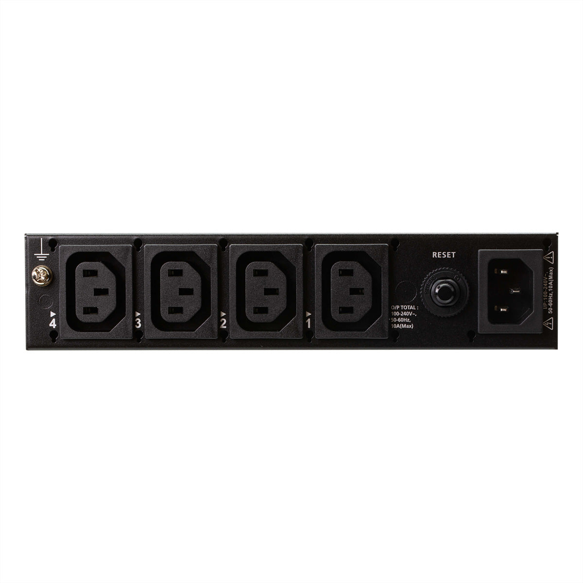 ATEN PE4104G IP Power Switch C13×4 – 1U Rack, IEC C14 Eingang, 3 m Kabel – Schwarz