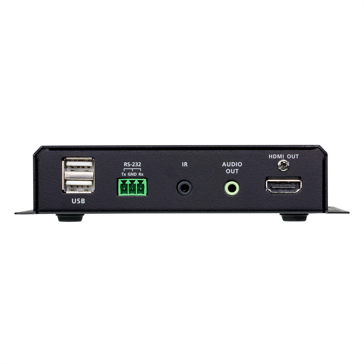 ATEN VE8952R – HDMI over IP Empfänger, 1× HDMI Out, 2× RJ‑45, 4K@60 Hz, 100 m, PoE, HDCP, RS‑232