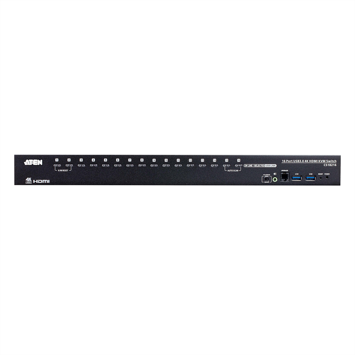 ATEN CS18216 – KVM-Switch – 16-Port, HDMI – 4096 × 2160 @ 60 Hz, Audio