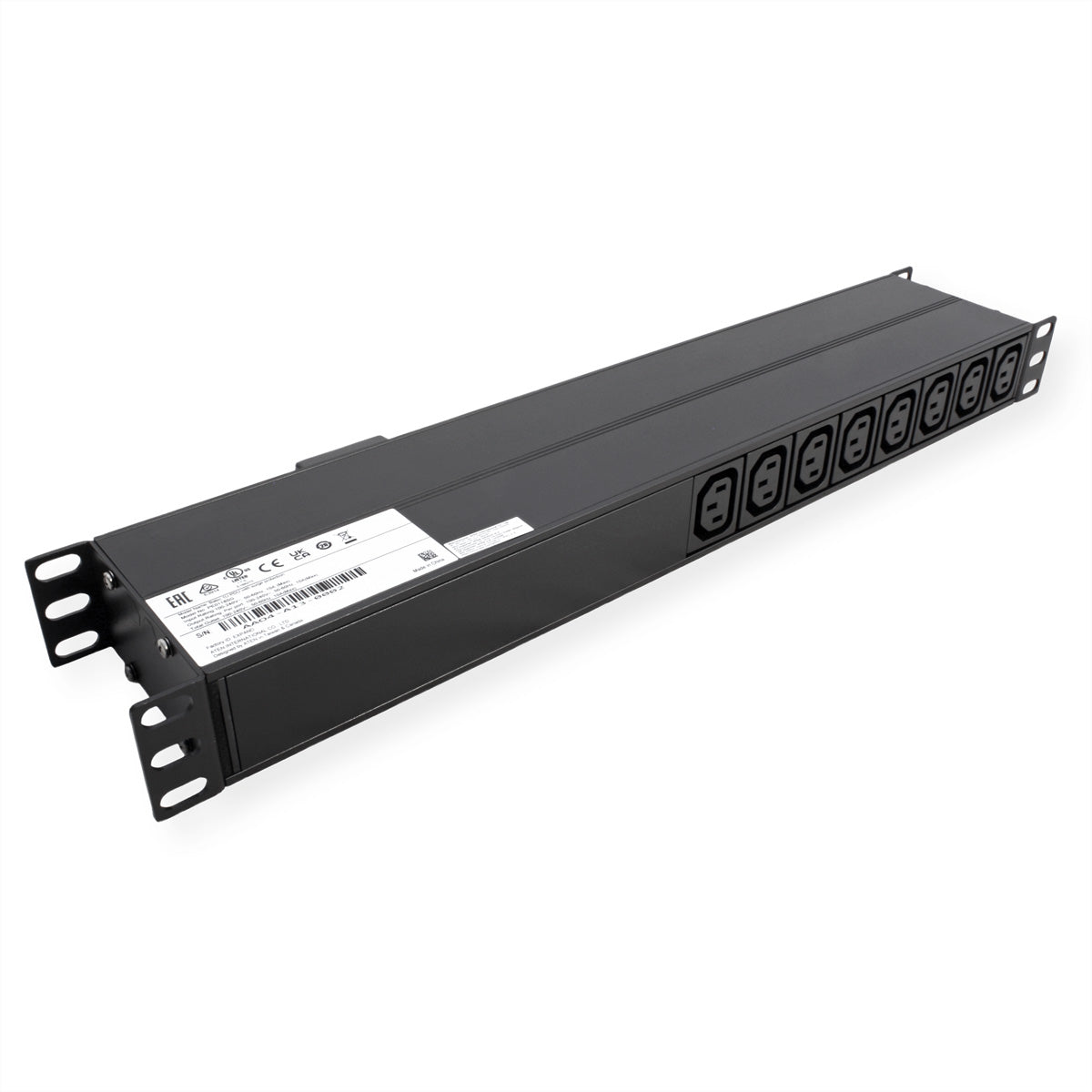 ATEN PE0118SG – Rack-PDU Basic, 18× IEC C13, 10 A, 3 m, Rack 1U, mit Überspannungsschutz
