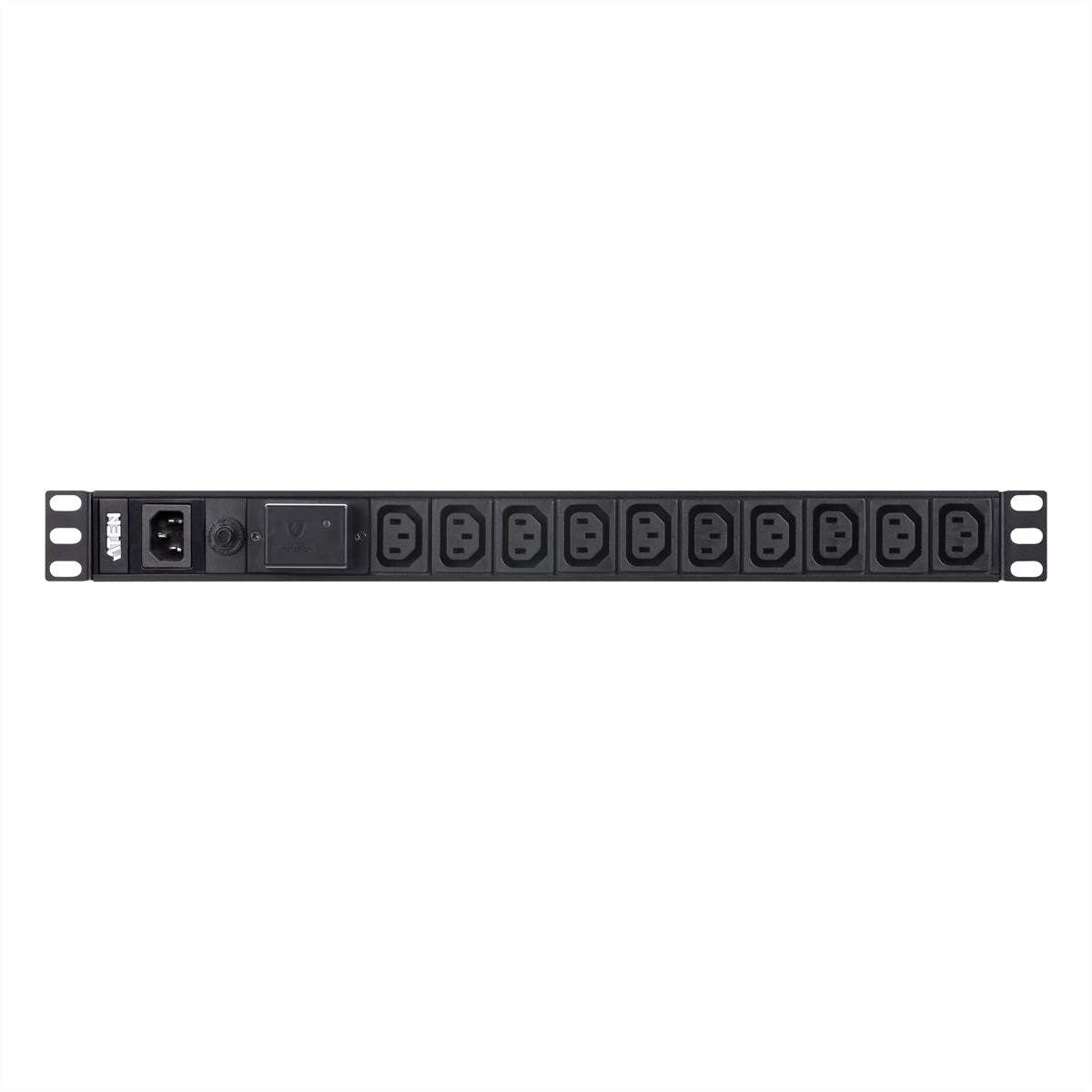 ATEN PE0118SG – Rack-PDU Basic, 18× IEC C13, 10 A, 3 m, Rack 1U, mit Überspannungsschutz