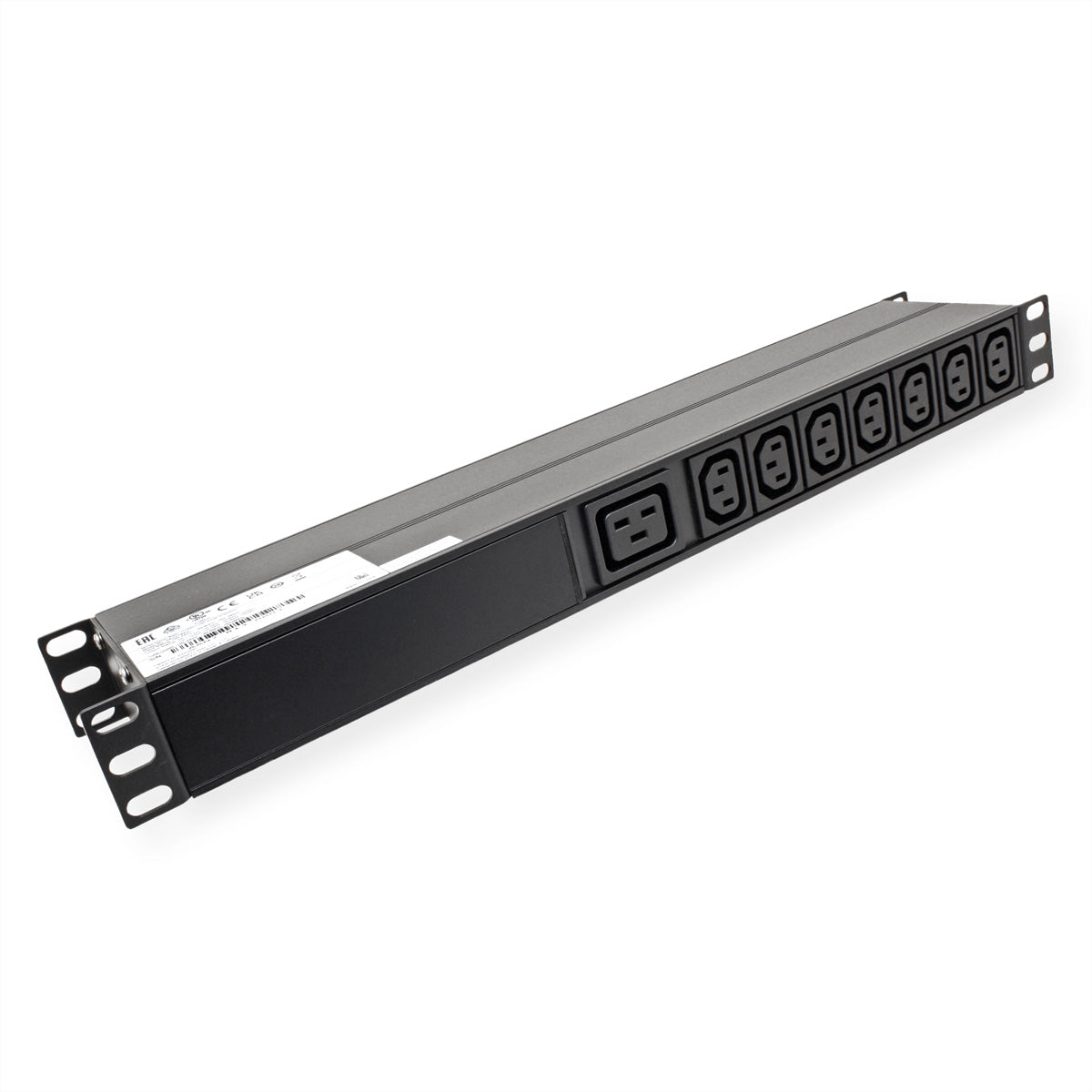 ATEN PE0218SG – Rack-PDU Basic, 18× IEC (C13/C19), 16 A, 3,8 kW, 1U horizontal