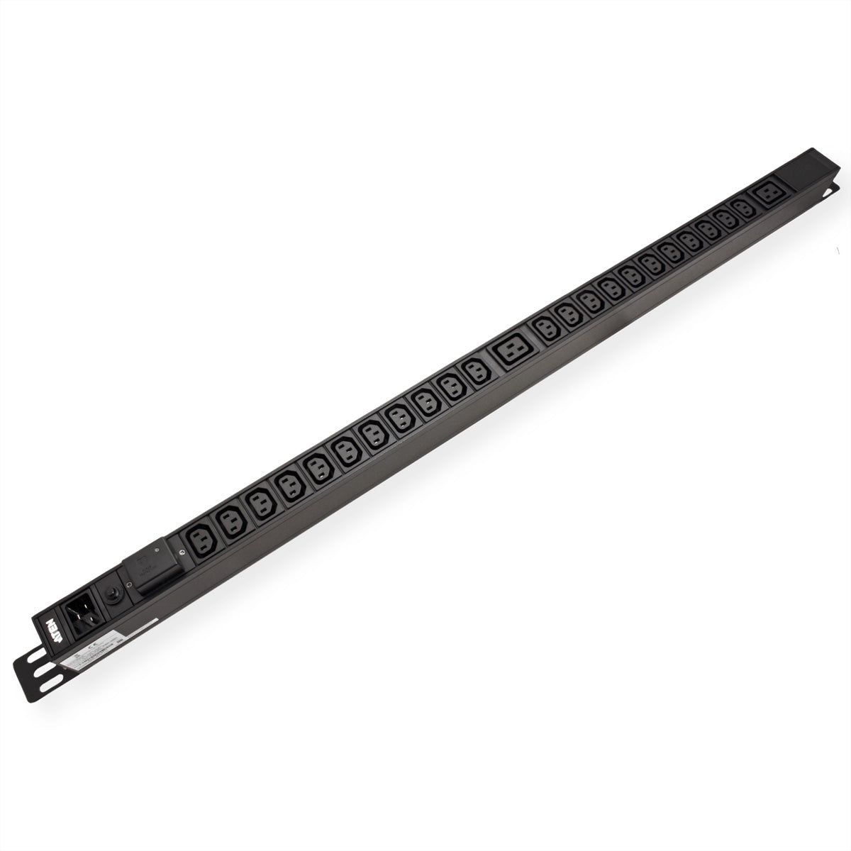 ATEN Rack-PDU – Standard, Überspannungsschutz, Überstromschutz, 0U, 16 A 100–240 V, 22×C13 + 2×C20, 3 m