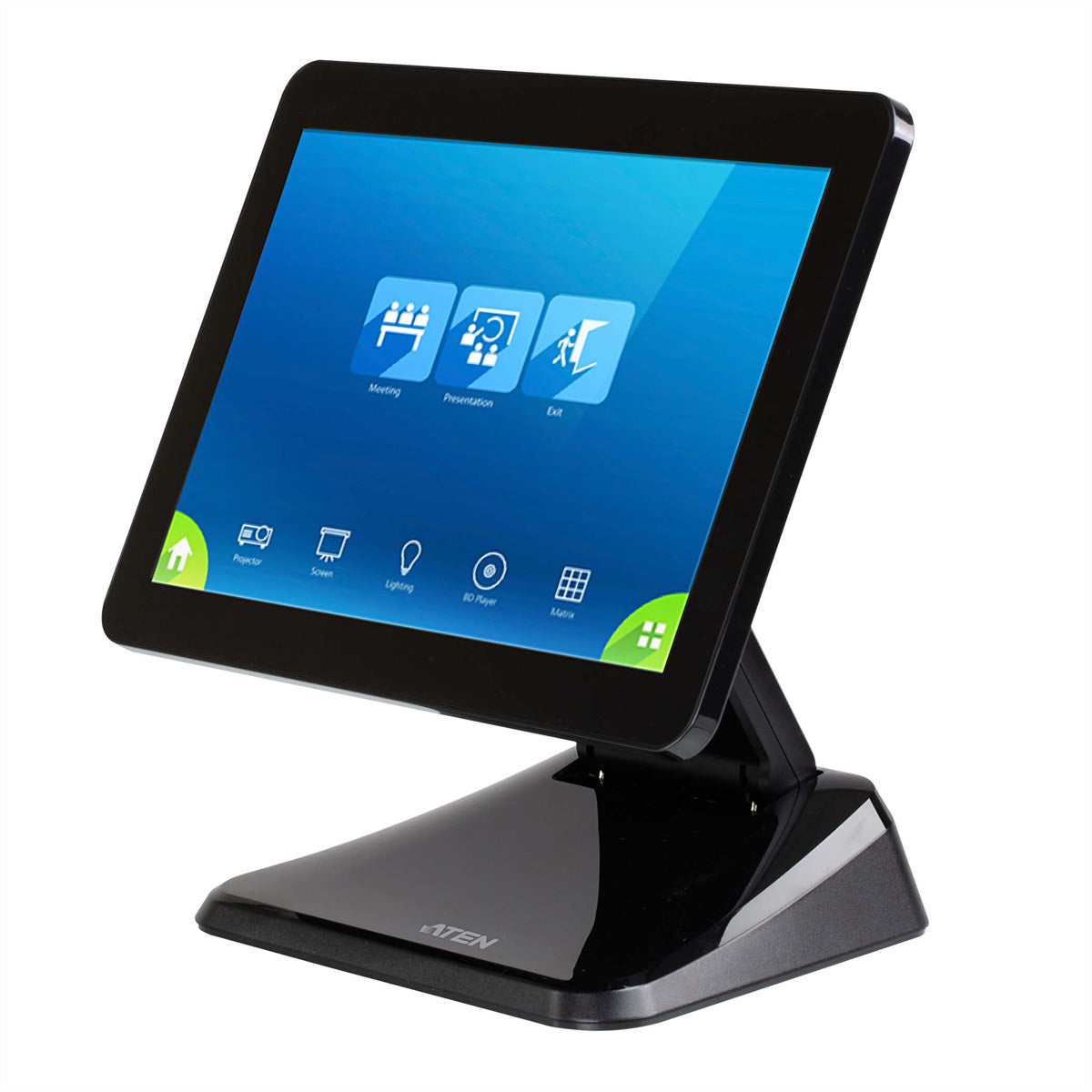 ATEN VK330 – Touchpanel – 10,1", PoE, Ethernet, Schwarz, für ATEN Kontrollsystem