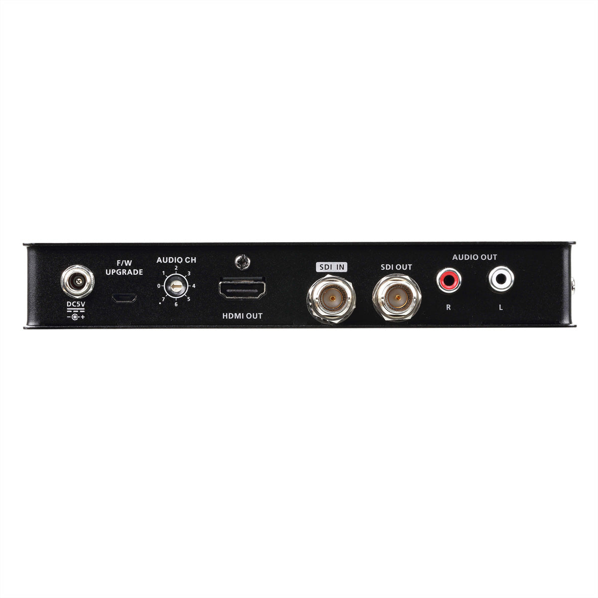 ATEN VC486 Adapter 12G-SDI zu HDMI – 4K (3840 × 2160), bis 45 m (12G-SDI), Neutaktung, RCA, Schwarz