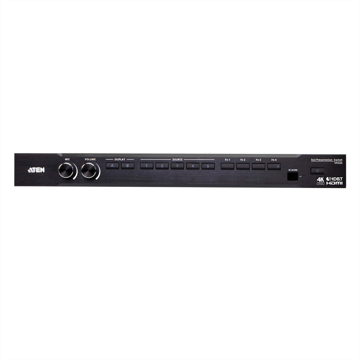 ATEN VP3520 – 5×2 HDMI-Matrix, 4K60, RS-232/Ethernet, Fernbedienung