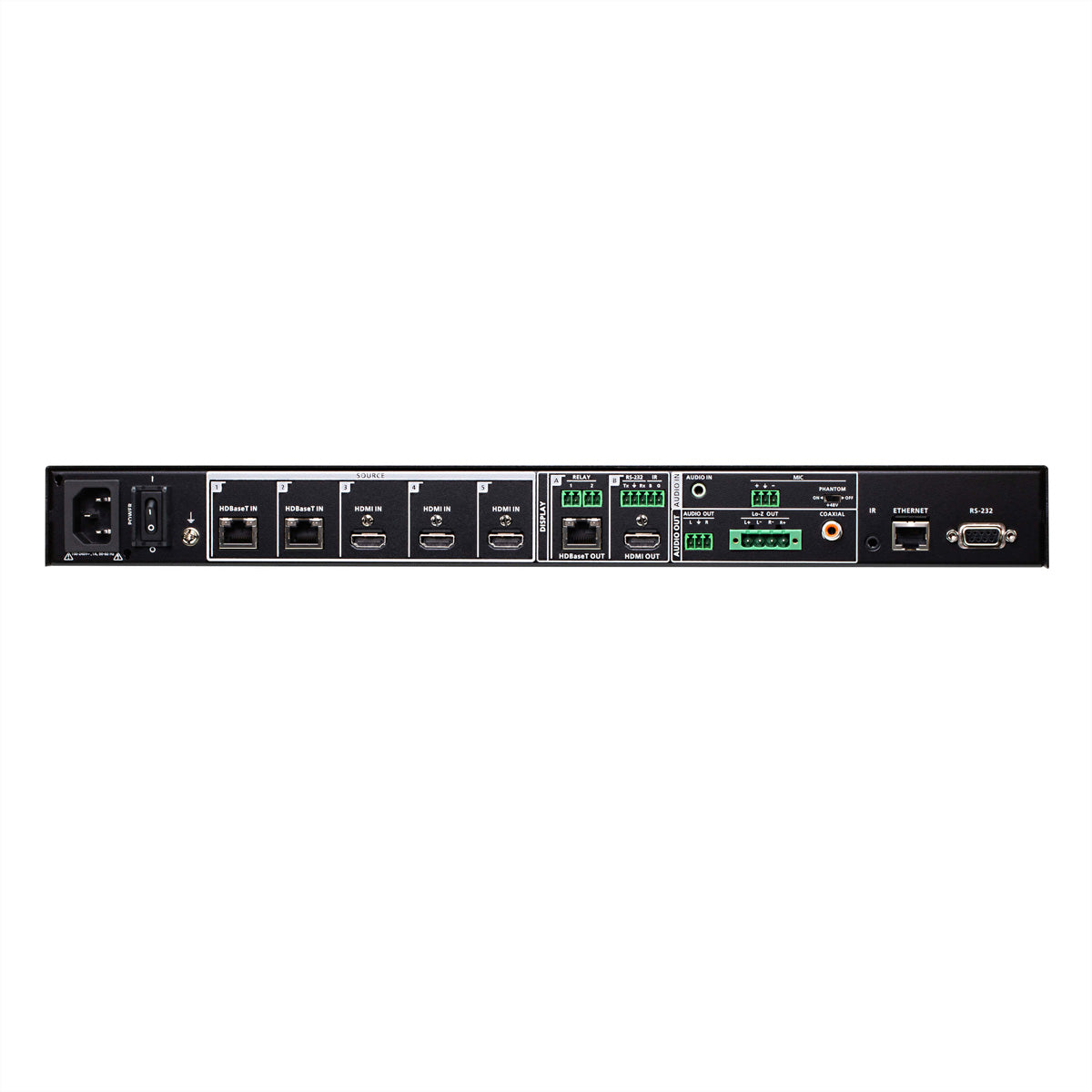 ATEN VP3520 – 5×2 HDMI-Matrix, 4K60, RS-232/Ethernet, Fernbedienung