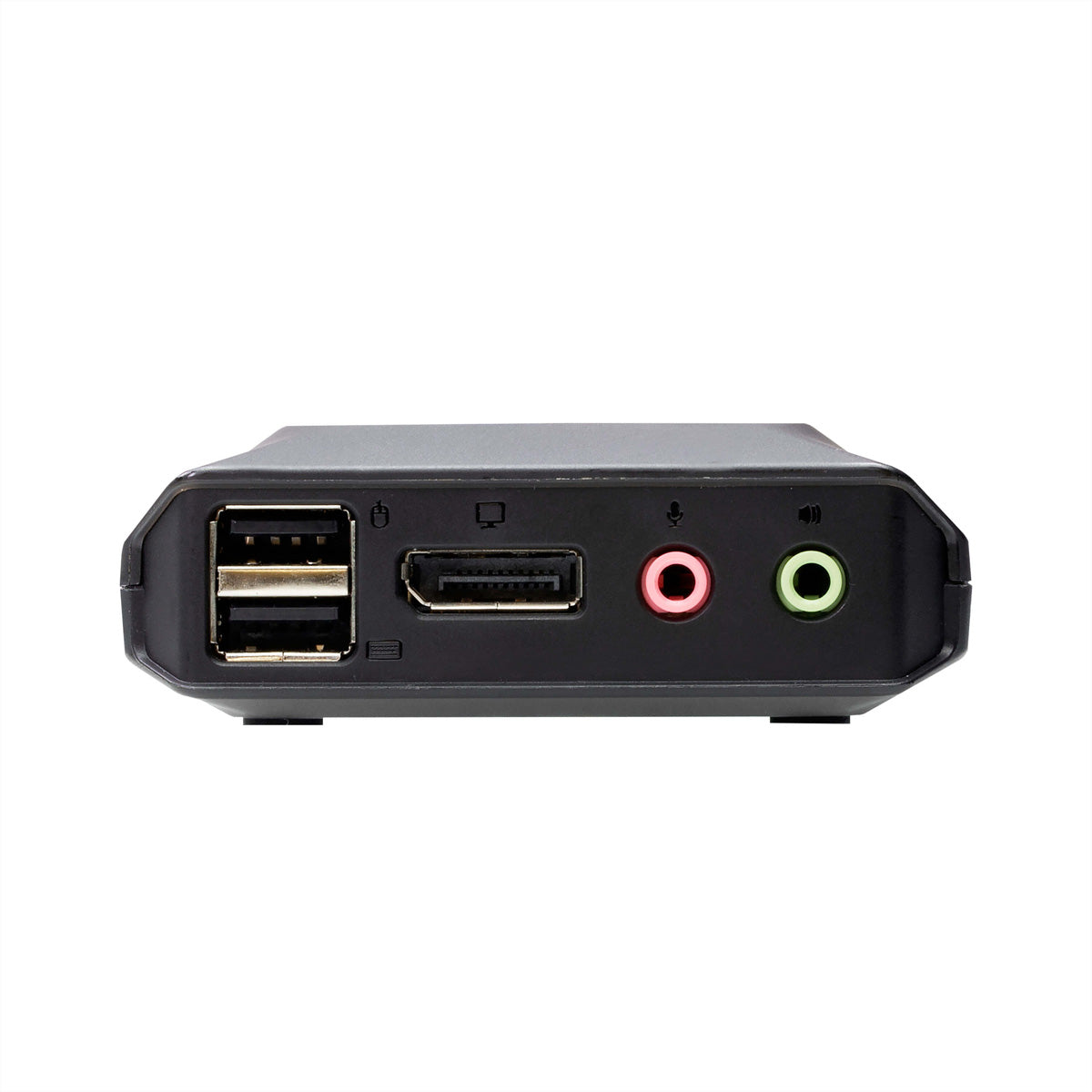 ATEN 2-Port DisplayPort KVM-Switch – 4096 × 2160, USB-C/USB-A Konsole, Audio
