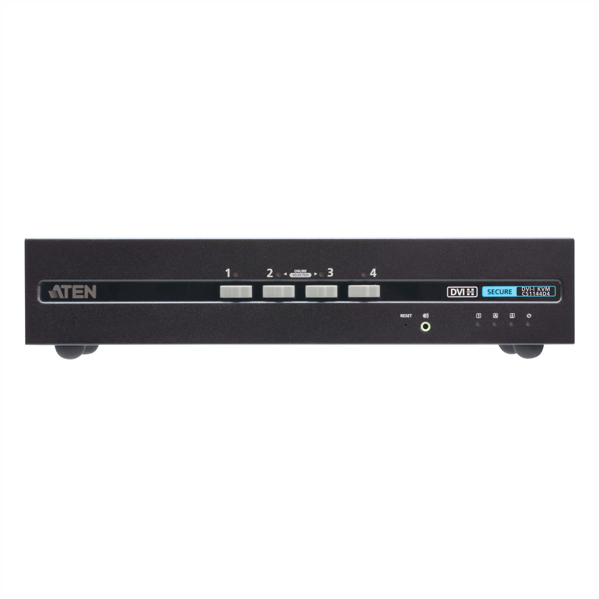 ATEN CS1144D4 – KVM-Switch – 4-Port, DVI-I – 3840 × 2160, Audio