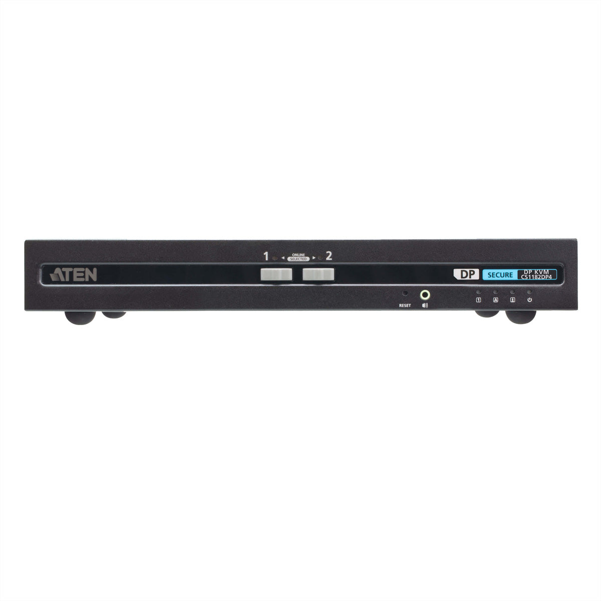 ATEN CS1182DP4 KVM-Switch – DP, 2× DP, 2× USB-A, 2× USB-B