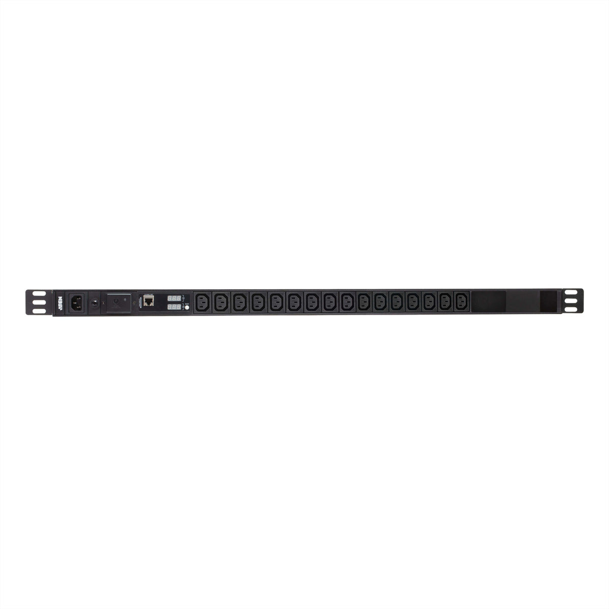 ATEN PE1116SG – Rack-PDU mit Messfunktion, 16× IEC C13, 10 A, IEC C14 Stecker, 0U vertikal