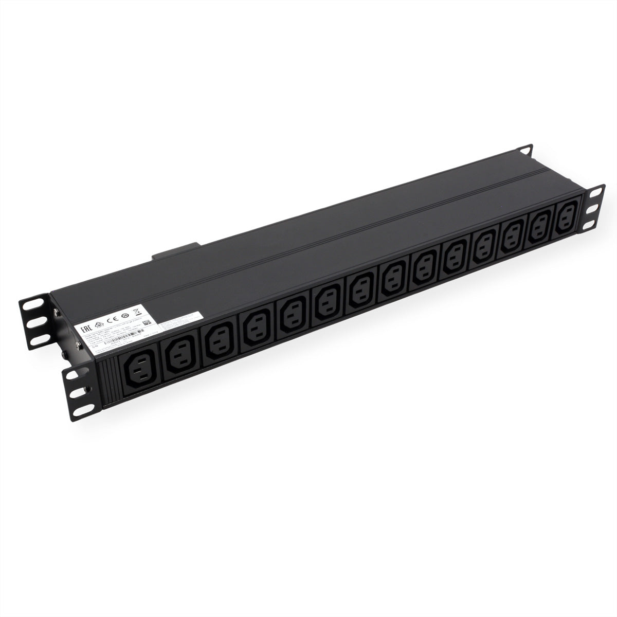 ATEN Rack-PDU – Überwacht, LCD, Rack 1U, 10 A 100–240 V, 18×C13, C14, 3 m