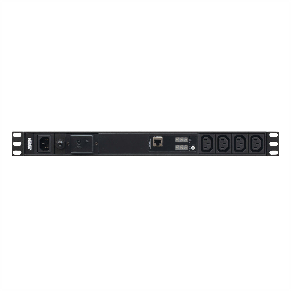 ATEN Rack-PDU – Überwacht, LCD, Rack 1U, 10 A 100–240 V, 18×C13, C14, 3 m