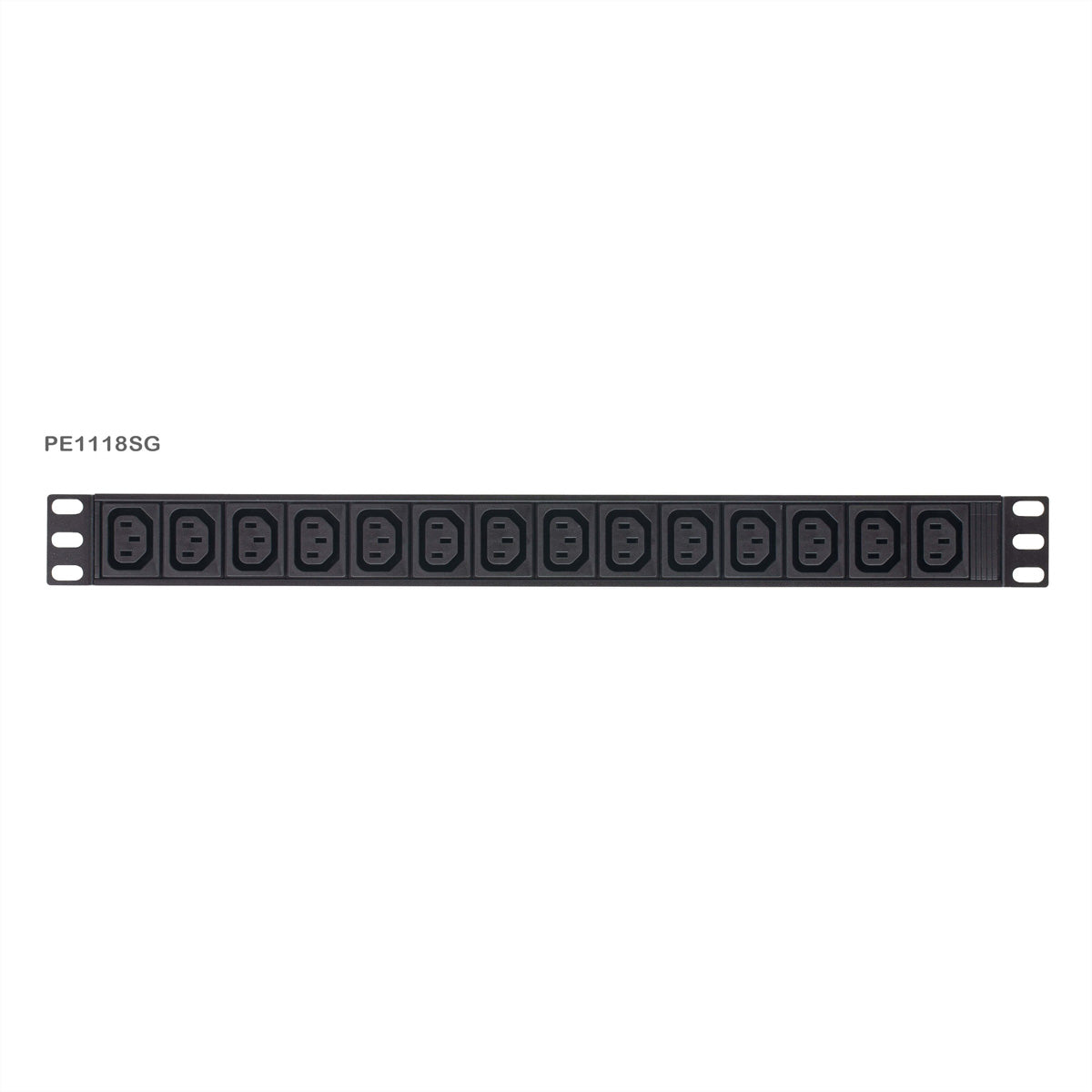 ATEN Rack-PDU – Überwacht, LCD, Rack 1U, 10 A 100–240 V, 18×C13, C14, 3 m